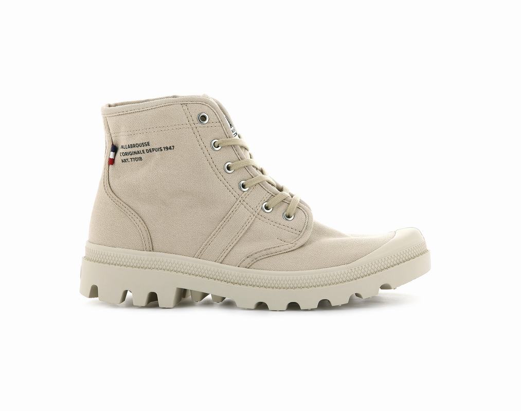 Palladium Pallabrousse Legion Men's Boots Beige (OLQG51320)